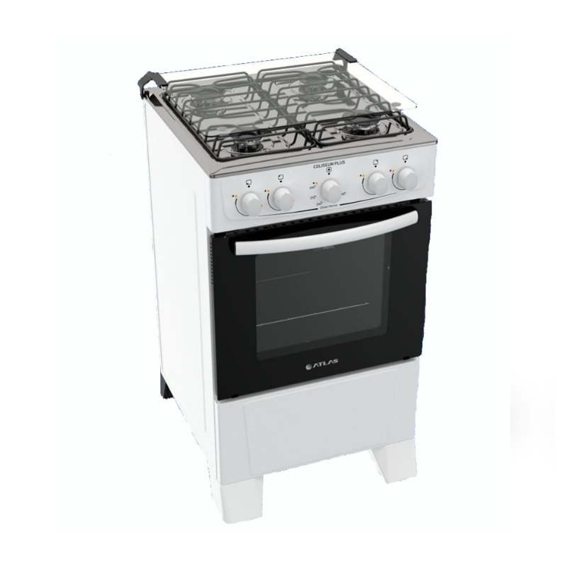 Cocina A Gas Atlas 4H Coliseum Plus