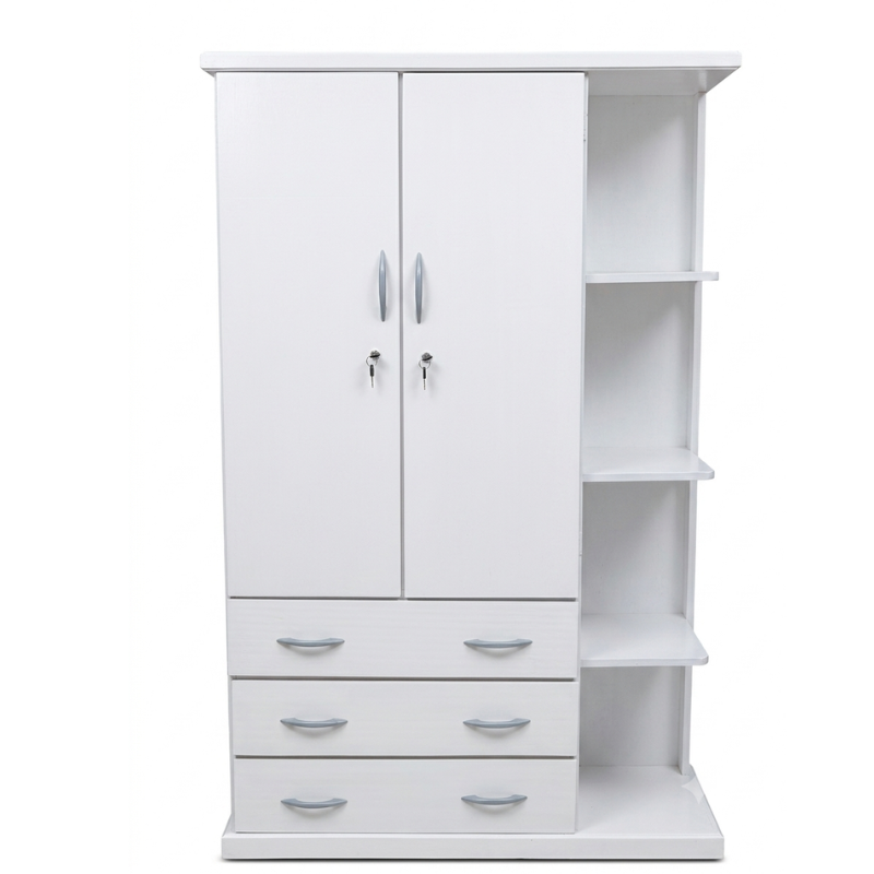 Ropero De 2 Puertas Infantil Pintado Nacional