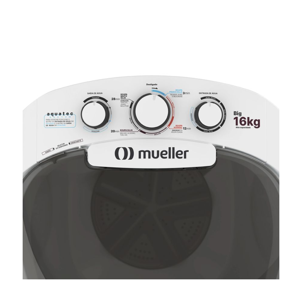 Lavarropa Mueller Family Aquatec 16 KG